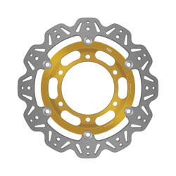 EBC Tarcza hamulcowa motocyklowa VR640GLD VEE, złota