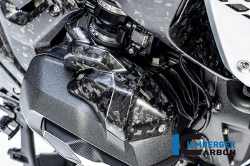 Osłona dyszy wtryskiwacza prawa BDC matowa - czarna carbon BMW R 1300 GS od 2023 ILMBERGER BM.EDR.032.R23GS