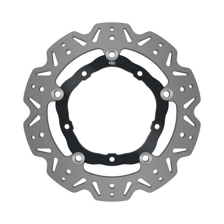 EBC Tarcza hamulcowa motocyklowa VR2127BLK VEE, czarna