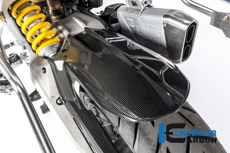 Osłona tylnego koła z górną osłoną łańcucha - połysk do Ducati Multistrada Enduro od 2016 ILMBERGER KHO.004.ME16G.K