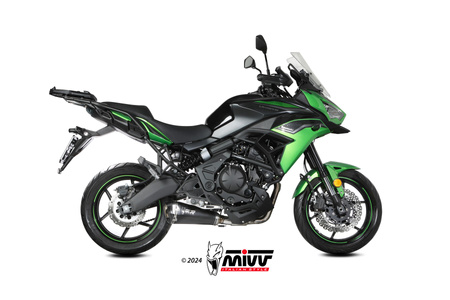Mivv Układ wydechowy DELTA RACE BLACK stal nierdzewna KAWASAKI VERSYS 650 2024-2025