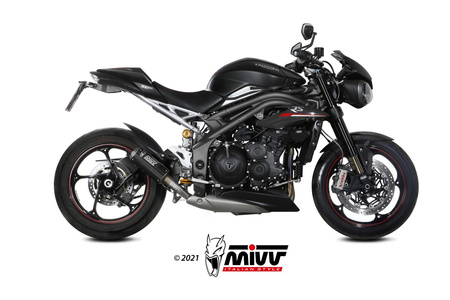 Mivv Tłumik końcowy MK3 CARBON TRIUMPH SPEED TRIPLE 1050 R / S / RS 2018-2020