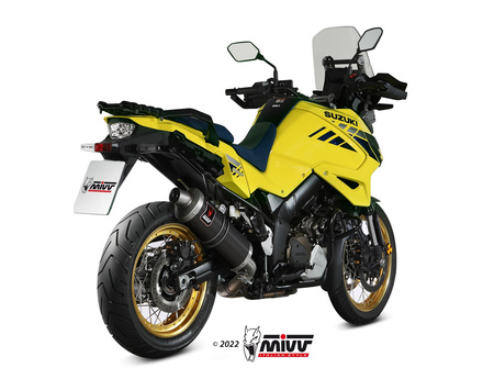 Mivv Tłumik końcowy DAKAR BLACK stal nierdzewna SUZUKI V-STROM 1050 2020-2025