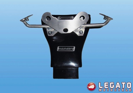 Stelaż przedni sportowy wraz z dolotem z GFK Motoholders Kawasaki ZX 6 R/09-17 srebrny