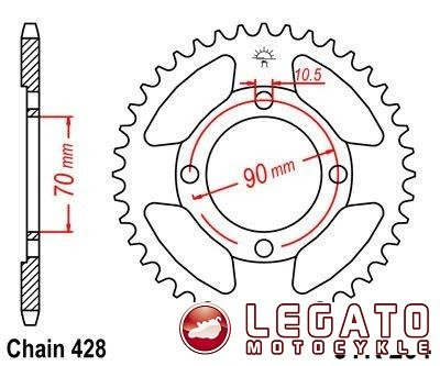 ZĘBATKA NAPĘDOWA JT TYŁ
