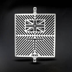 OSŁONA CHŁODNICY RG RACING TRIUMPH SCRAMBLER 1200 XC/XE 19- STAL NIERDZEWNA BRANDED