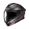KASK MOTOCYKLOWY HJC C71 QUEZ BLACK RED
