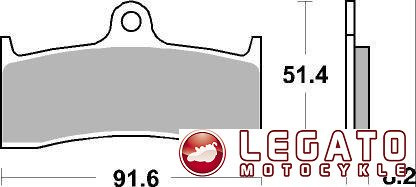 KLOCKI HAMULCOWE SBS 676 HS