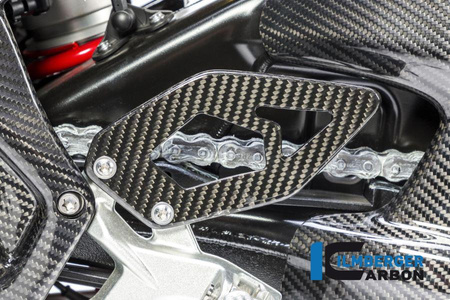 Osłona pięty lewa carbon - BMW S 1000 RR Strasse (2015-2016) ILMBERGER FSL.309.S115S.K