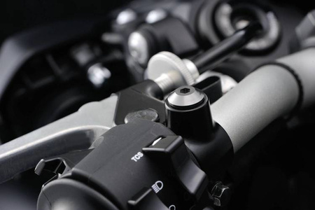 Śruba zaślepka do otworu lusterka  M10-P1.25/prawa tytanowy