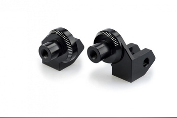 Mocowanie sportowych podnóżków PUIG 9615 (przód) Czarny (N) 9615N