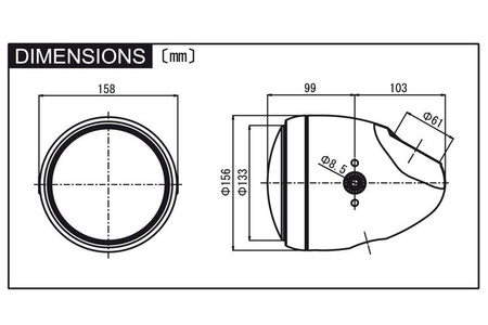 Lampa LED "NEOVINTAGE" chrom