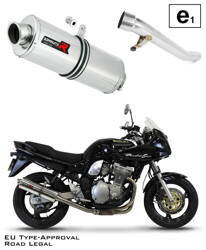 Dominator tłumik OVAL Suzuki GSF 600 BANDIT 1995 - 1999 Homologowany