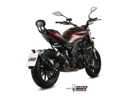 Mivv Tłumik końcowy MK3 BLACK stal nierdzewna BENELLI 502C 2019-2024
