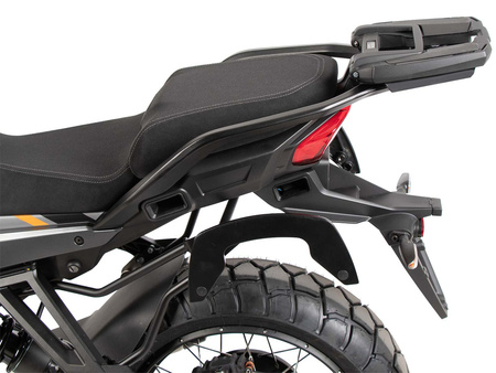 Easyrack topcasecarrier black for combination with original rear rack for Moto Guzzi Stelvio (2024-)