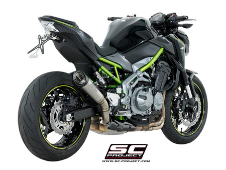 SC Project Tłumik Końcowy S1 Titanium Kawasaki Z900 2017-2019