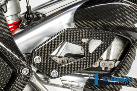 Osłona pięty lewa carbon - BMW S 1000 RR Strasse (2015-2016) ILMBERGER FSL.309.S115S.K
