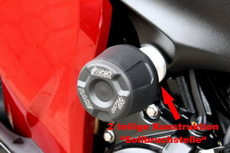 GSG-MOTOTECHNIK Crash pady ramy Suzuki GSX-S 1000F 2015-