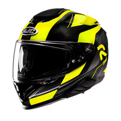 KASK HJC RPHA71 CARBON HAMIL BLACK/YELLOW
