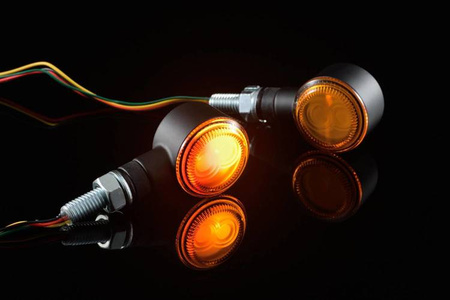 „D-LIGHT SOL-W” 3w1. Kierunkowskazy LED tylne światła pozycyjne / stop 2 szt pomarańczowe