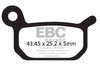 EBC Klocki hamulcowe FA325R (kpl. na 1 tarcze) (odpowiednik PROX 37.106302)