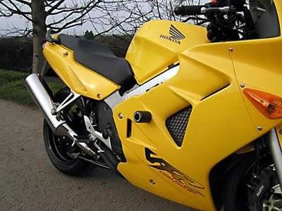 CRASHPADY CLASSIC RG RACING HONDA VFR800 98-01 BLACK