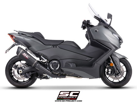 SC Project Układ wydechowy SC1-R Carbon Black Yamaha T-MAX 560 2025-2026