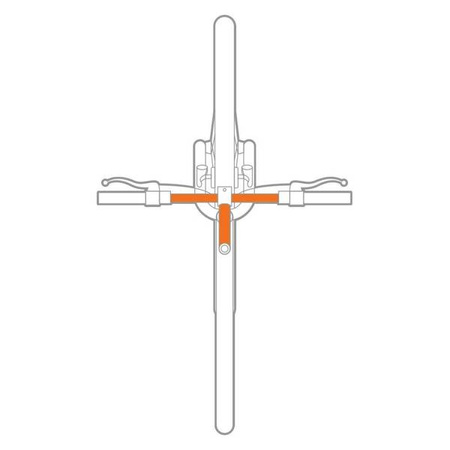 91599 Bike, adapter do kierownicy 