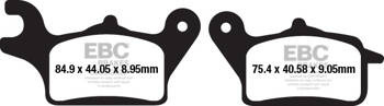EBC Klocki hamulcowe SFA652 skuterowe (kpl. na 1 tarcze)