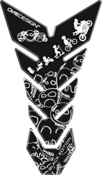 ONEDESIGN tankpad czarny EDITION faces