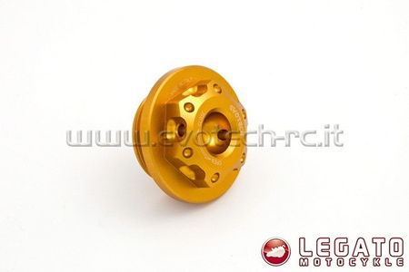 Korek wlewu oleju   EVOTECH RC  KTM złoty