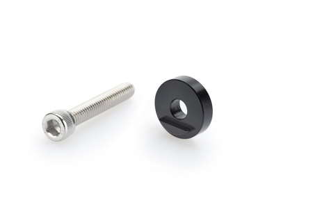 Adapter lusterek PUIG Hi-Tech IV / Tracker (20310N, lewy lub prawy) Czarny (N) 20310N