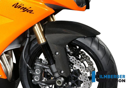 Błotnik przedni carbon do motocykla Einzelstcke Kawasaki ZX 10 R MY 08/09 - czarny ILMBERGER KVO.001.ZX10R.K