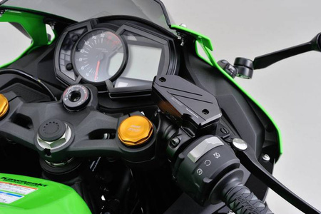 Pokrywa zbiorniczka płynu hamulcowego FRONT KAWASAKI CNC czarny  Z650 Z900 