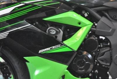 CRASHPADY AERO RG RACING KAWASAKI NINJA 125 NINJA 250SL BLACK