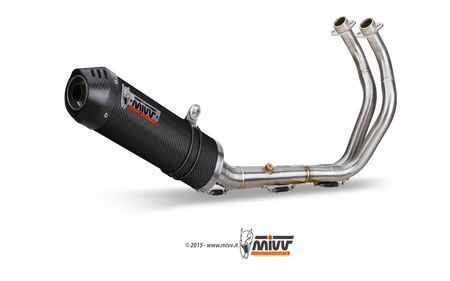 Mivv Układ wydechowy OVAL CARBON with carbon cap YAMAHA TRACER 700 / GT 2016-2020