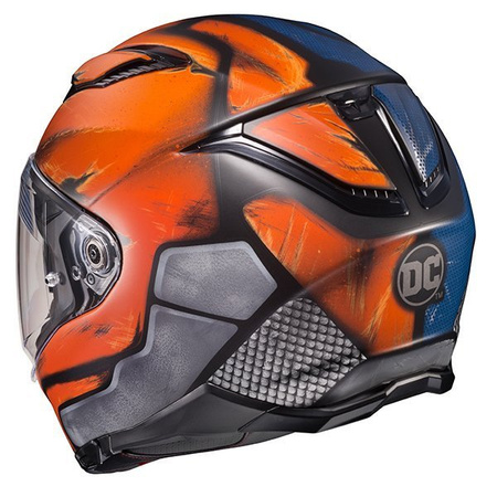 Kask Motocyklowy HJC F70 Deathstroke DC Comics Blue/Orange