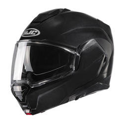 Kask szczękowy HJC I100 Metal Black