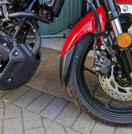 Przedłużenie błotnika do Yamaha XSR125 2021-2025 (przednie) Czarny (N) 21638N