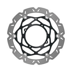 EBC Tarcza hamulcowa motocyklowa SMX6001 Supermoto, 320mm, konturowa, Carbon Look
