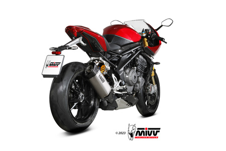 Mivv Tłumik końcowy SR-1 Titanium Triumph Speed Triple 1200 RR RS 2021-2024