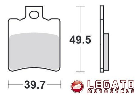 KLOCKI HAMULCOWE SBS 123 CT