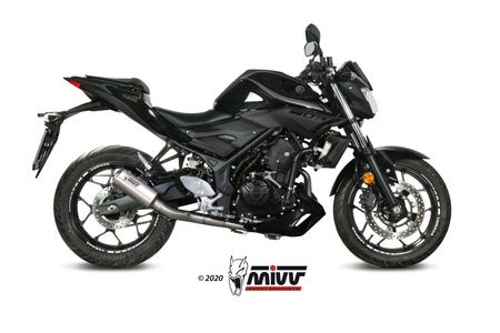 Mivv Układ wydechowy Full System stal nierdzewna YAMAHA MT-03 2016-2024