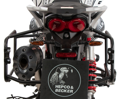 Sidecarrier permanent mounted black for Moto Guzzi V 85 TT / Strada / Travel (2024-)