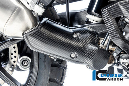 Osłona tłumika motocyklowego - carbon matt BMW R 1300 GS (od 2023) ILMBERGER CM.AHS.012.R23GS