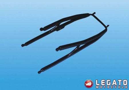 Stelaż tylny sportowy Motoholders Yamaha YZF R1/ 02-03 srebrny