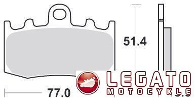 KLOCKI HAMULCOWE SBS 796 RS