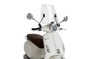 Owiewka PUIG do skutera Piaggio Vespa Primavera 50 / 125 2014-2025 (Urban) Przezroczysty (W) 21591W