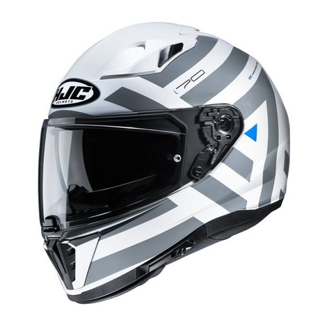 Kask Motocyklowy HJC I70 Watu Silver, White