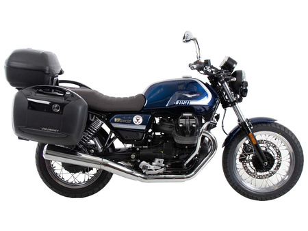 Side carrier permanent mounted chrome for Moto Guzzi V7 Special (2025-)